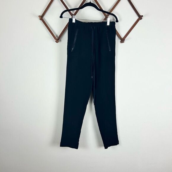 BAILEY 44 Puzzler Drawstring Jogger Pants Black Size XS EUC B57 - Picture 2 of 6